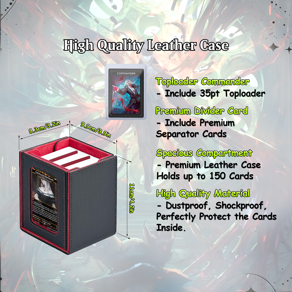 Bloodborne Commander cEDH Deck - Bloodborne Commander Magic Commander - Magic Proxy Deck with 150+ Unique Cards - Custom Cards MTG Proxy for Casual Play