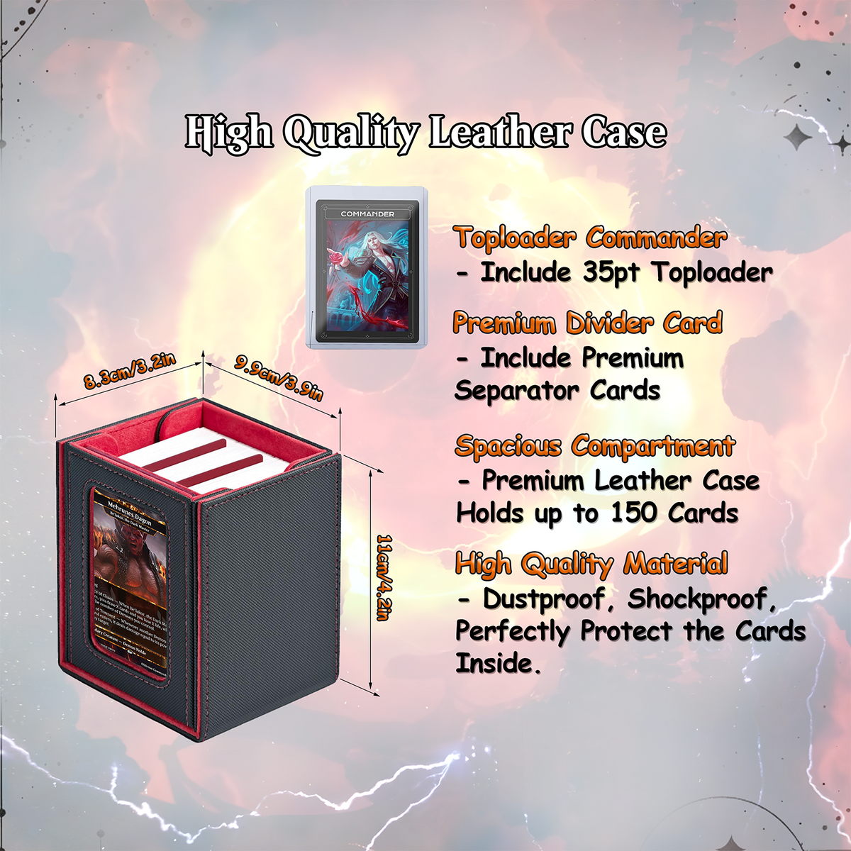 Oblivion Commander cEDH Deck - Oblivion Commander Magic Commander - Magic Proxy Deck with 150+ Unique Cards - Custom Cards MTG Proxy for Casual Play