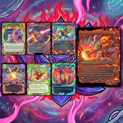 Norin the Wary Ri.ck and Mor.ty Proxy Commander Deck