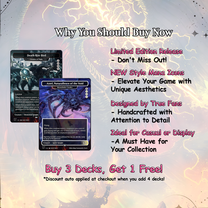 Elden Ring Commander cEDH Deck - Elden Ring Commander Magic Commander - Magic Proxy Deck with 160+ Unique Cards - Custom Cards MTG Proxy for Casual Play