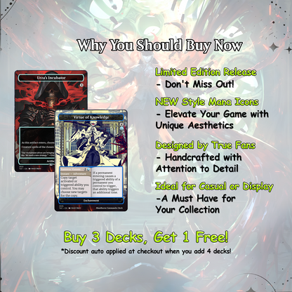 Bloodborne Commander cEDH Deck - Bloodborne Commander Magic Commander - Magic Proxy Deck with 150+ Unique Cards - Custom Cards MTG Proxy for Casual Play