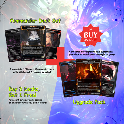 Bloodborne Commander cEDH Deck - Bloodborne Commander Magic Commander - Magic Proxy Deck with 150+ Unique Cards - Custom Cards MTG Proxy for Casual Play