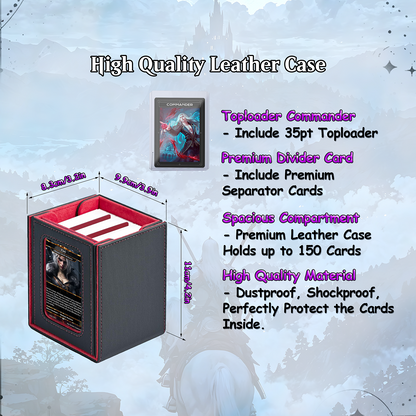 The Witcher Commander cEDH Deck - The Witcher Commander Magic Commander - Magic Proxy Deck with 160+ Unique Cards - Custom Cards MTG Proxy for Casual Play