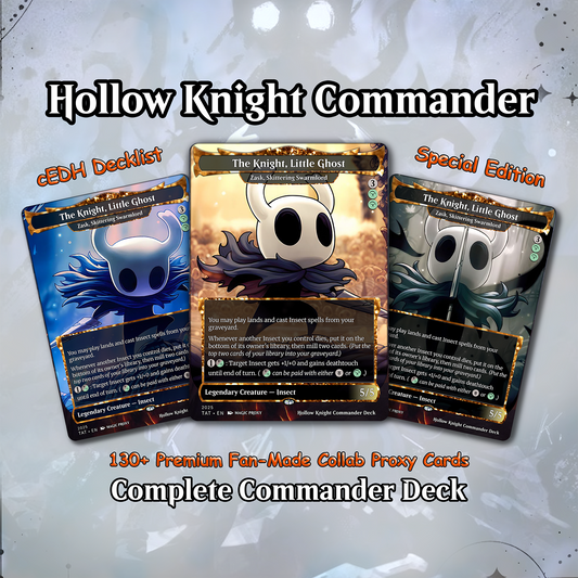 Hollow Knight Proxy Deck 100 Cards + Tokens | Full Commander Deck EDH | VoidForge Proxy