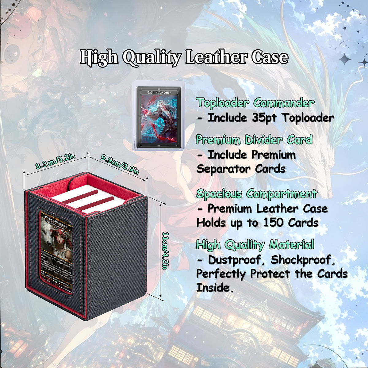 Miyazaki's Vision, Studio Ghibli 100 Card Proxy Commander Deck, MTG EDH | VoidForge Proxy