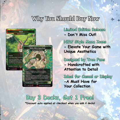 Miyazaki's Vision, Studio Ghibli 100 Card Proxy Commander Deck, MTG EDH | VoidForge Proxy