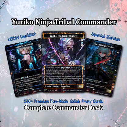 Yuriko Ninja Tribal Commander Proxy Deck | VoidForge Proxy