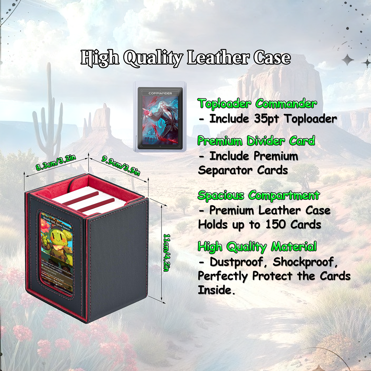 Landfall +1 Counter Proxy Deck 100 Cards + Tokens | Full Commander Deck EDH | VoidForge Proxy
