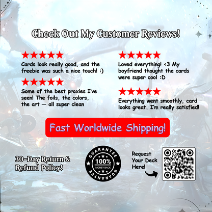 Skyrim Themed cEDH Deck - Skyrim Themed Magic Commander - Magic Proxy Deck with 160+ Unique Cards - Custom Cards MTG Proxy for Casual Play