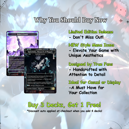Solo Leveling cEDH Deck - Solo Leveling Magic Commander - Magic Proxy Deck with 170+ Unique Cards - Custom Cards MTG Proxy for Casual Play