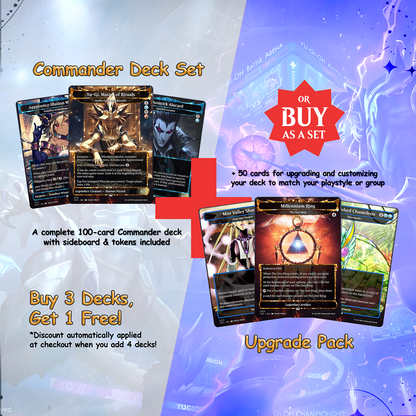 Yu-Gi-Oh! cEDH Deck - Yu-Gi-Oh Magic Commander - Magic Proxy Deck with 150+ Unique Cards - Custom Cards MTG Proxy for Casual Play