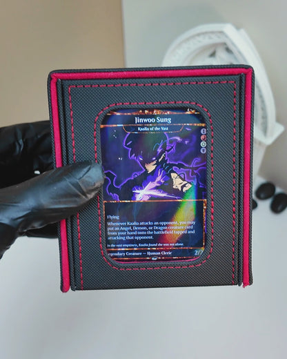 Solo Leveling Commander Deck • Solo Leveling Proxy Card • Custom Mtg Proxies • Mtg Proxy • Mtg Deck Box
