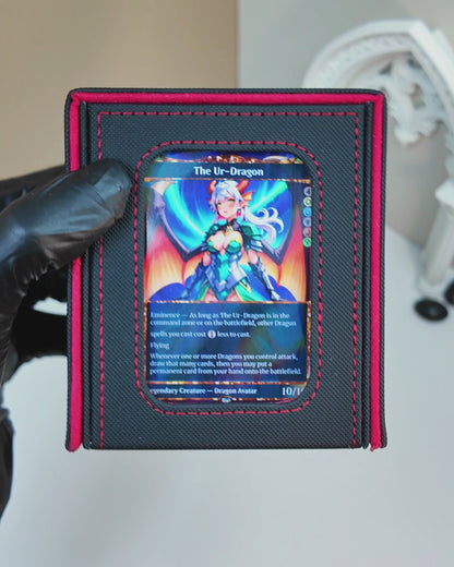 The Ur Dragon Anime Waifu Proxy Commander Deck Custom Proxy EDH Dragon Tribal English High Quality Cards